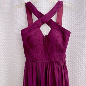 Aidan Mattox Silk Gown